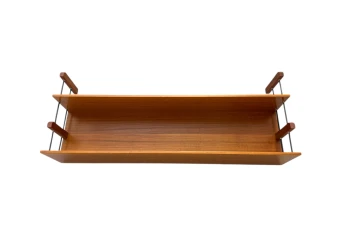 Mid-Century Modern Wall Mounted Shelf by Walter Wirtz for Wilhelm Renz, 1960s